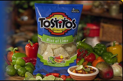 tostitos with hint of lime