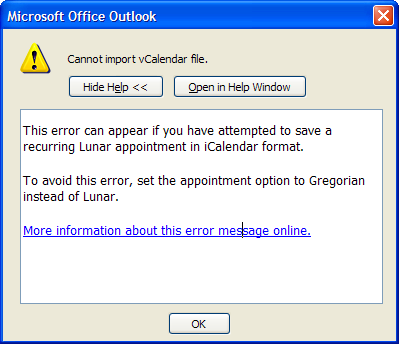 Funny Error Messages. this error message onlinequot;