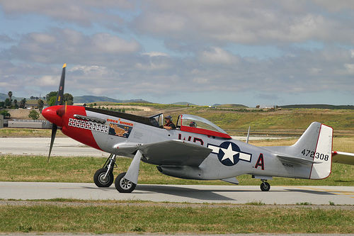 P-51 Mustang at Hollister